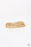 Paparazzi Let There BEAM Light - Gold - set of 3 Bracelets - Glitzygals5dollarbling Paparazzi Boutique 