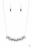 Icy Intensity Silver ~ Paparazzi Necklace - Glitzygals5dollarbling Paparazzi Boutique 