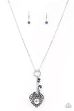 Paparazzi Mom Hustle - Blue Necklace Mother’s Day - Glitzygals5dollarbling Paparazzi Boutique 