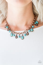 Paparazzi Welcome To Bedrock Copper Necklace - Glitzygals5dollarbling Paparazzi Boutique 