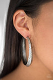 Jungle to Jungle - silver - Paparazzi earrings - Glitzygals5dollarbling Paparazzi Boutique 