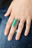 Paparazzi Ring ~ Dubai Distraction - Green - Glitzygals5dollarbling Paparazzi Boutique 