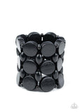 Paparazzi Bracelet ~ Cruising Coronado - Black - Glitzygals5dollarbling Paparazzi Boutique 