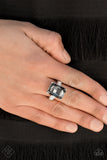 Paparazzi Bring Down the POWERHOUSE - Silver Fashion Fix Exclusive Ring - Glitzygals5dollarbling Paparazzi Boutique 