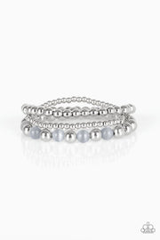 Paparazzi “Always On The GLOW” Silver Bracelets - Glitzygals5dollarbling Paparazzi Boutique 