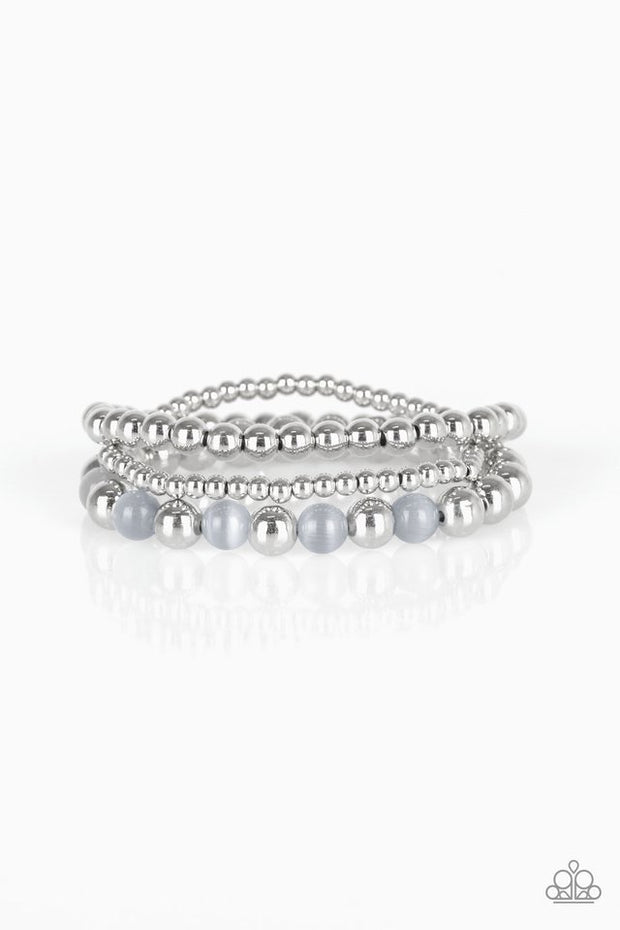 Paparazzi “Always On The GLOW” Silver Bracelets - Glitzygals5dollarbling Paparazzi Boutique 