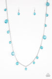 GLOW Rider - blue - Paparazzi necklace - Glitzygals5dollarbling Paparazzi Boutique 