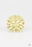 Paparazzi Bloomin Bloomer Yellow Cat’s Eye Ring - Glitzygals5dollarbling Paparazzi Boutique 