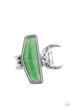 Cosmic Karma - green - Paparazzi ring - Glitzygals5dollarbling Paparazzi Boutique 