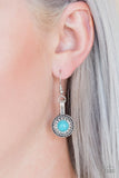 Simply Stagecoach - blue - turquoise Paparazzi earrings - Glitzygals5dollarbling Paparazzi Boutique 