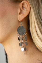 Paparazzi Turn On The BRIGHTS Black Earrings - Glitzygals5dollarbling Paparazzi Boutique 