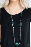 Paparazzi Crystal Charm Green Necklace - Glitzygals5dollarbling Paparazzi Boutique 