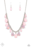 Paparazzi Necklaces - Fairytale Fortuity - Pink - Fashion Fix - February 2022 - Glitzygals5dollarbling Paparazzi Boutique 