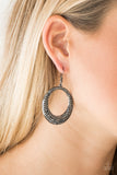 Paparazzi Very Victorious Black Earring - Glitzygals5dollarbling Paparazzi Boutique 