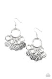 Paparazzi Partners in CHIME - Silver - Earrings - Glitzygals5dollarbling Paparazzi Boutique 