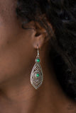 Paparazzi Sweetly Siren - Green Earrings - Glitzygals5dollarbling Paparazzi Boutique 