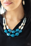 Paparazzi Seacoast Sunset - Blue Necklace - Glitzygals5dollarbling Paparazzi Boutique 