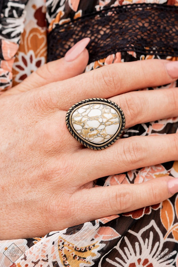 Paparazzi Take the High RODEO Brass Ring - Glitzygals5dollarbling Paparazzi Boutique 