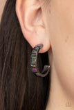 Paparazzi Bursting With Brilliance - Multi Oil Spill Earrings - Glitzygals5dollarbling Paparazzi Boutique 