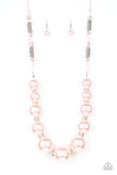 Paparazzi Necklace ~ Pearly Prosperity - Pink - Glitzygals5dollarbling Paparazzi Boutique 