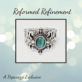 Paparazzi Reformed Refinement Green Ring Exclusive - Glitzygals5dollarbling Paparazzi Boutique 