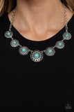 Paparazzi Necklace ~ Sahara Solar Power - Blue - Glitzygals5dollarbling Paparazzi Boutique 