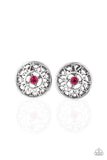 Sunlit Splendor - pink - Paparazzi earrings - Glitzygals5dollarbling Paparazzi Boutique 