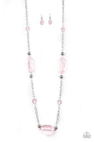 Paparazzi Crystal Charm - Pink Necklace - Glitzygals5dollarbling Paparazzi Boutique 