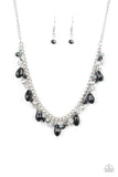 Paparazzi Courageously Catwalk - Multi - Silver Chain Necklace and matching Earrings - Glitzygals5dollarbling Paparazzi Boutique 