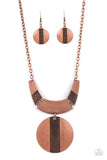 Metallic Enchantress Copper ~ Paparazzi Necklace - Glitzygals5dollarbling Paparazzi Boutique 