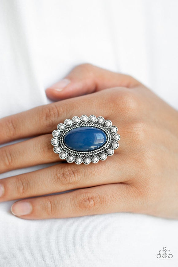 Ready to POP - blue - Paparazzi ring - Glitzygals5dollarbling Paparazzi Boutique 