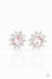 Paparazzi Starry Nights - Pink Rhinestones - Earrings - Glitzygals5dollarbling Paparazzi Boutique 