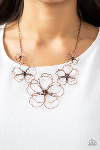 The Show Must Grow On Copper ~ Paparazzi Necklace - Glitzygals5dollarbling Paparazzi Boutique 