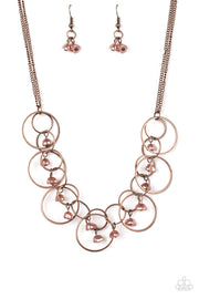 Paparazzi Seafront Scene Copper Necklace - Glitzygals5dollarbling Paparazzi Boutique 
