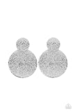 Paparazzi Earring ~ Refined Relic - Silver - Glitzygals5dollarbling Paparazzi Boutique 