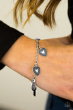 Paparazzi My Everything Silver Heart Antiqued Bracelet - Glitzygals5dollarbling Paparazzi Boutique 