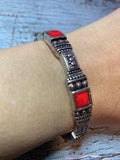 Paparazzi Totally Traveler Red Bracelet Exclusive - Glitzygals5dollarbling Paparazzi Boutique 