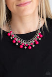 The Bride To BEAD - pink - Paparazzi necklace - Glitzygals5dollarbling Paparazzi Boutique 