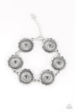 Paparazzi Funky Flower Child - Silver - Bracelet - Glitzygals5dollarbling Paparazzi Boutique 