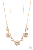 Royally Ever After Gold ~ Paparazzi Necklace - Glitzygals5dollarbling Paparazzi Boutique 