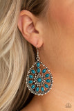 Paparazzi Free to Roam Blue Earrings - Glitzygals5dollarbling Paparazzi Boutique 