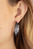 Curves In All The Right Places - black - Paparazzi earrings - Glitzygals5dollarbling Paparazzi Boutique 