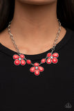Selfie-Worth Red ~ Paparazzi Necklace - Glitzygals5dollarbling Paparazzi Boutique 