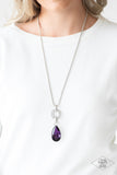 Lookin Like a Million Purple Necklace Exclusive - Glitzygals5dollarbling Paparazzi Boutique 