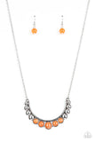 Horseshoe Bend Orange ~ Paparazzi Necklace - Glitzygals5dollarbling Paparazzi Boutique 