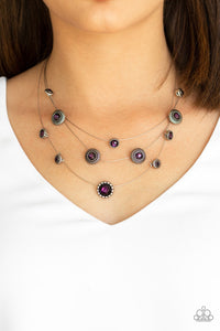 Paparazzi SHEER Thing! - Purple Necklace - Glitzygals5dollarbling Paparazzi Boutique 