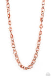 Rookie of the Year Copper ~ Paparazzi Necklace - Glitzygals5dollarbling Paparazzi Boutique 