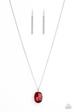 Paparazzi Imperfect Iridescence Red Necklace - Glitzygals5dollarbling Paparazzi Boutique 