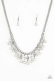 Paparazzi Regal Refinement - White - Necklaces & Earrings - Glitzygals5dollarbling Paparazzi Boutique 