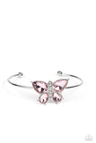 Butterfly Beatitude Pink ~ Paparazzi Bracelet - Glitzygals5dollarbling Paparazzi Boutique 